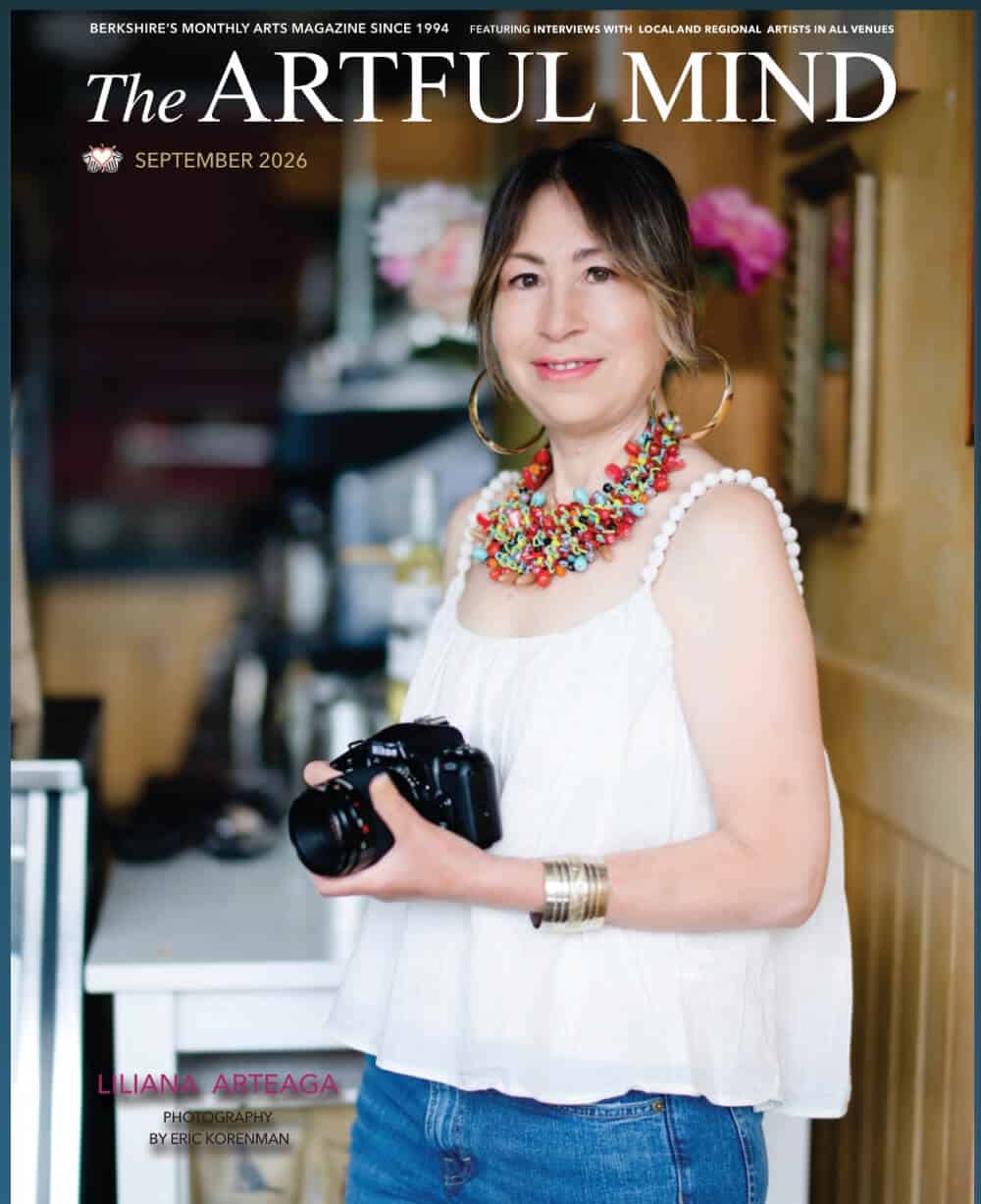 The Artful Mind September 2026 cover featuring photographer Liliana Arteaga.